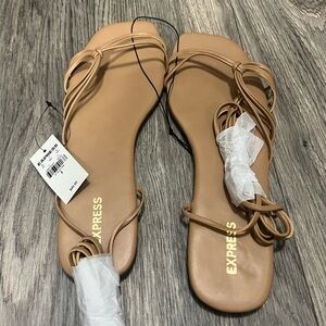 Express strappy sandal size 9